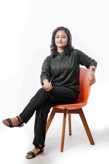 Unisex Darkish Olive Green Band Collar Shirt | Mandarin Collar