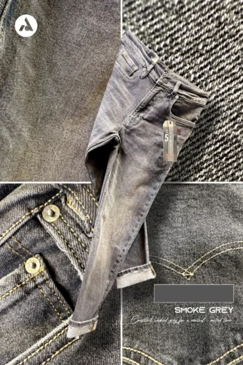 Levi's Slim Fit Denim Pant  (Smoke Grey)